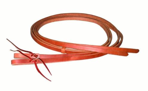 Berlin Hand-Rubbed Hermann Oak Waterloop Split Reins (1/2 x 8 ft.)