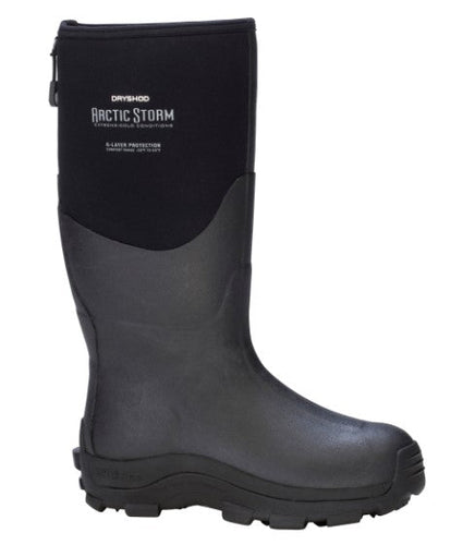 Dryshod Inc Arctic Storm Men's Winter Boot (Men's 13, Black)