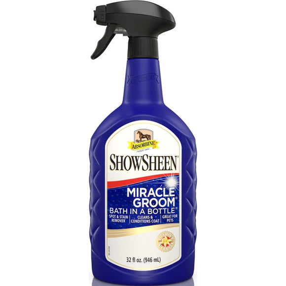 ABSORBINE SHOWSHEEN MIRACLE GROOM SPRAY (32 OZ)