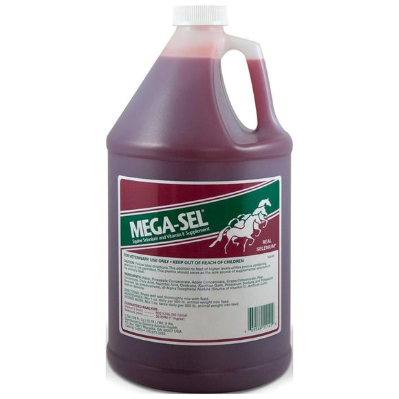 MEGA-SEL LIQUID FORMULA FOR HORSES (1 GALLON)