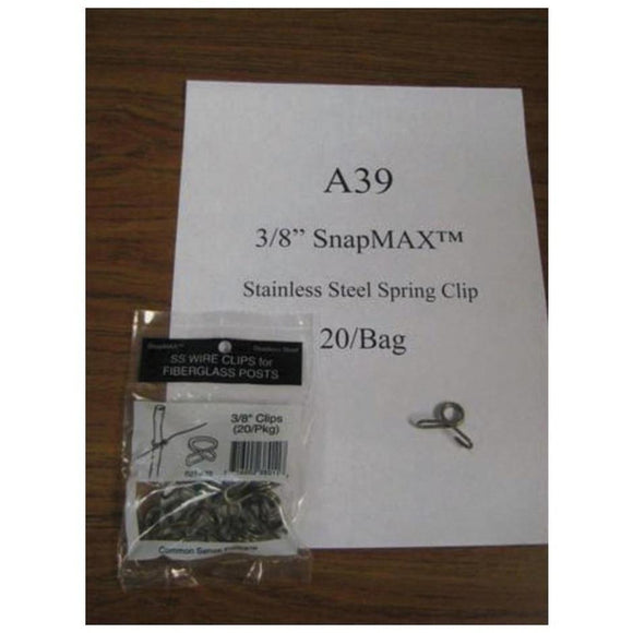 STAINLESS STEEL SPRING CLIP